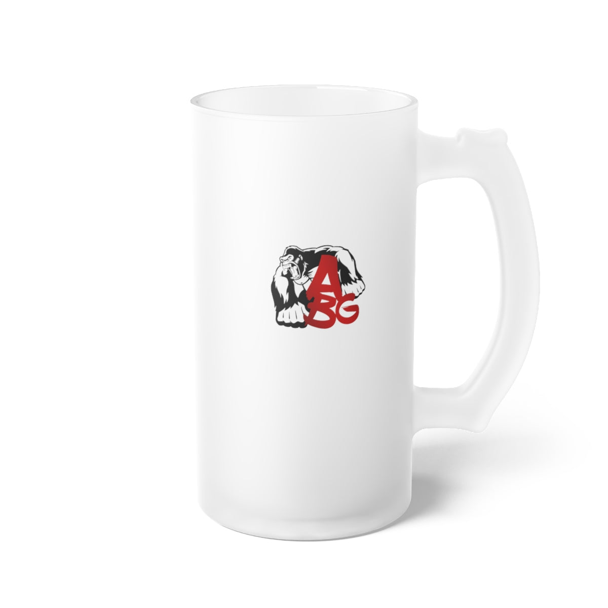 Frosted Glass Beer Mug