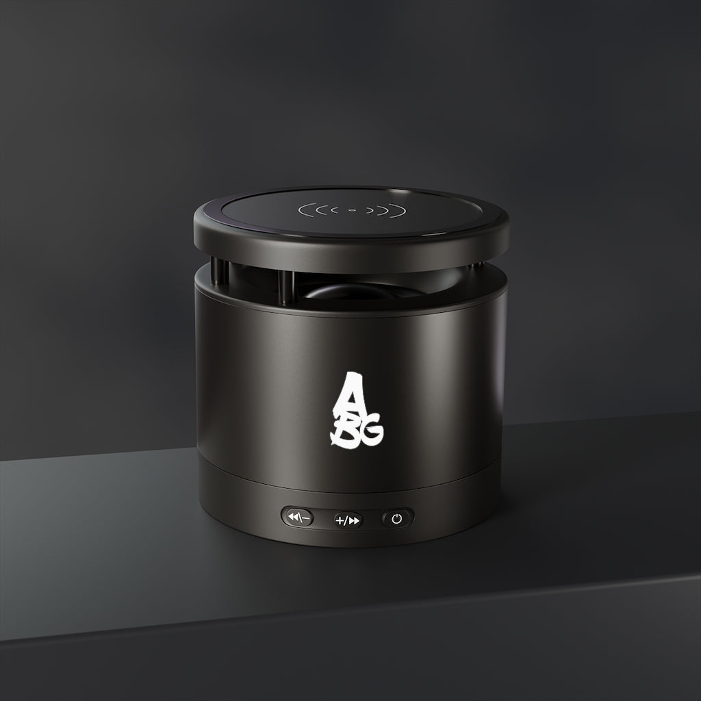 Metal Bluetooth Speaker and Wireless Charging Pad