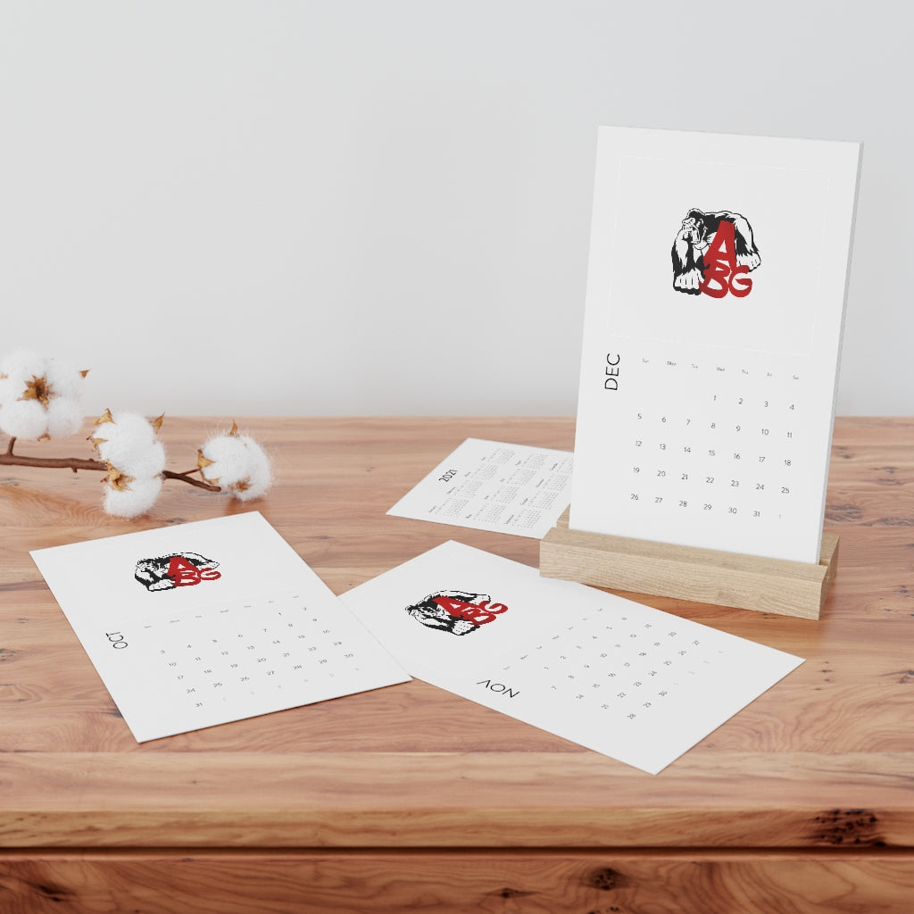 Vertical Desk Calendar
