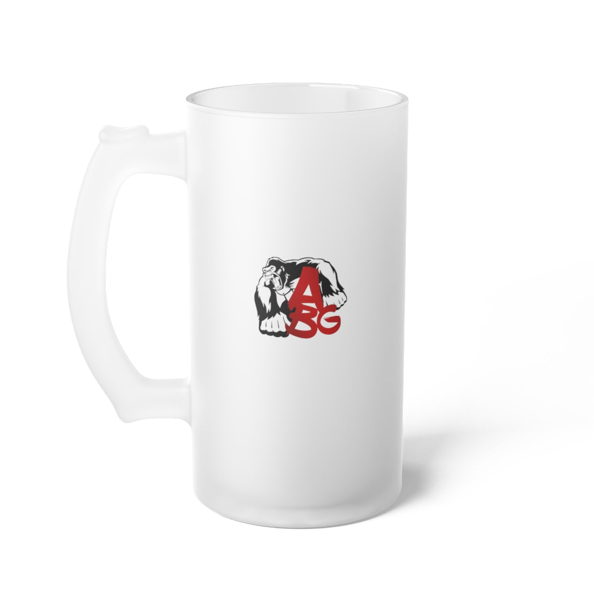 Frosted Glass Beer Mug